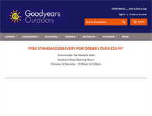 Tablet Screenshot of goodyears.co.uk